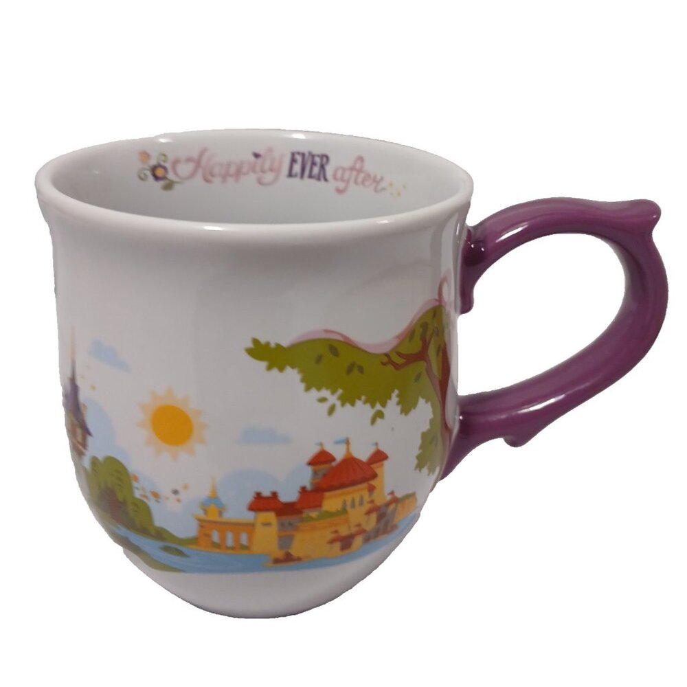 Disney Parks Once Upon a Time Happily Ever After Coffee Mug Tea Cup Preowned